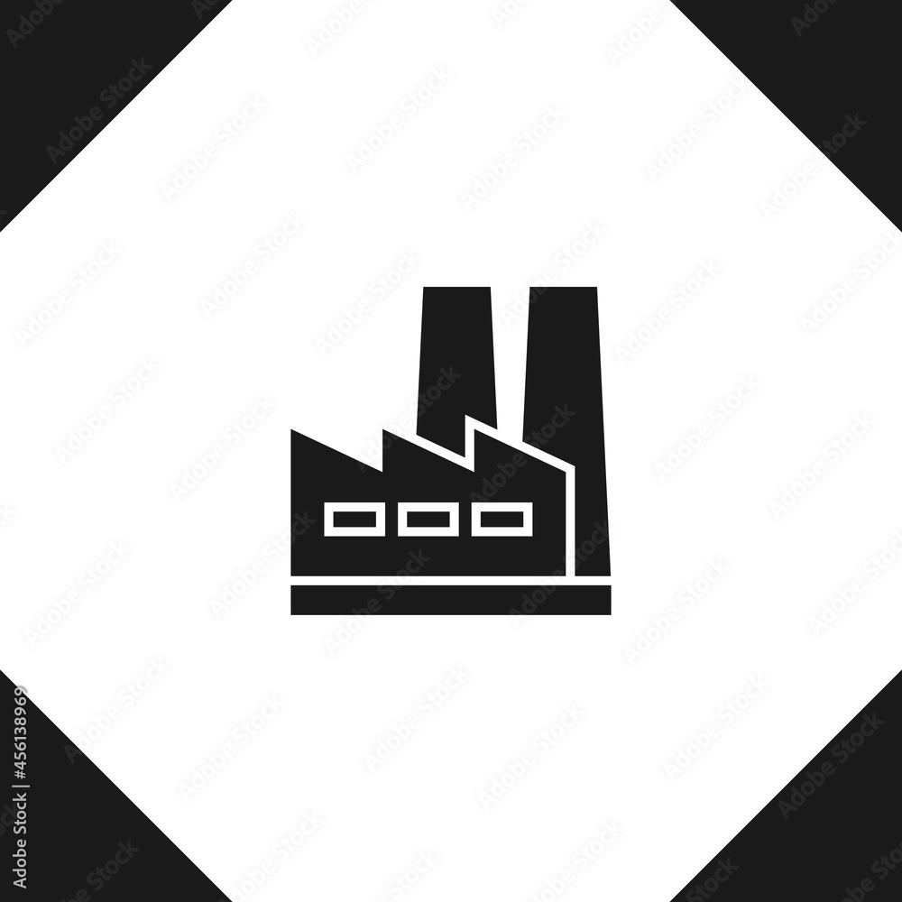 Factory Icon Vector Illustration Eps10 Factory Icon Vector Illustration Eps10