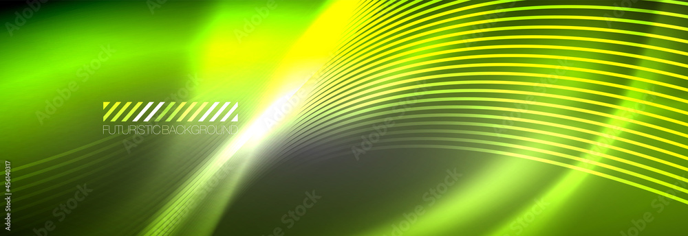 Neon dynamic beams vector abstract wallpaper background. Wallpaper background, design templates for business or technology presentations, internet posters or web brochure covers Neon dynamic beams vector abstract wallpaper background. Wallpaper background, design templates for business or technology presentations, internet posters or web brochure covers