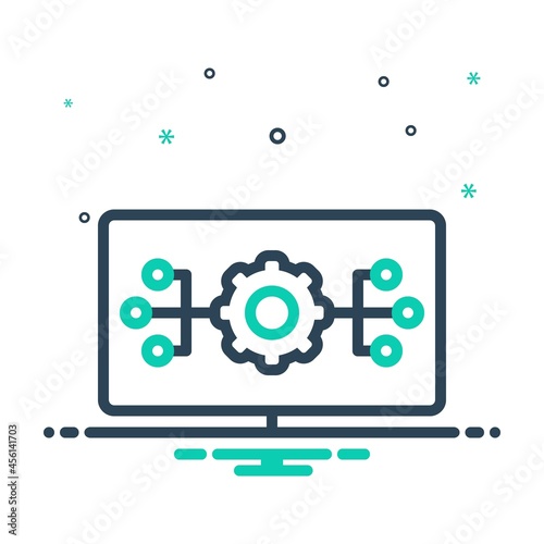 Mix icon for computation