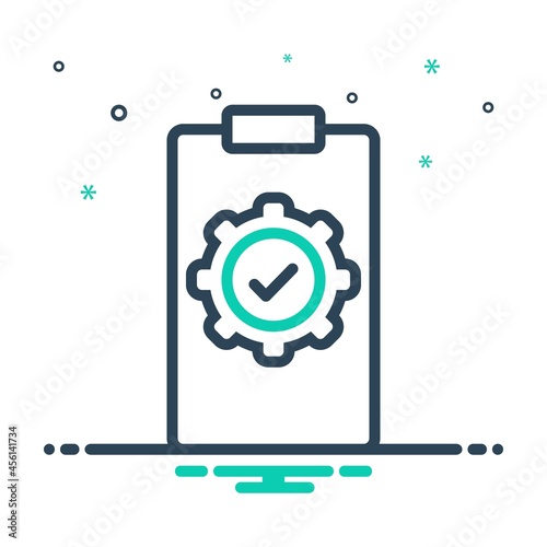 Mix icon for execute