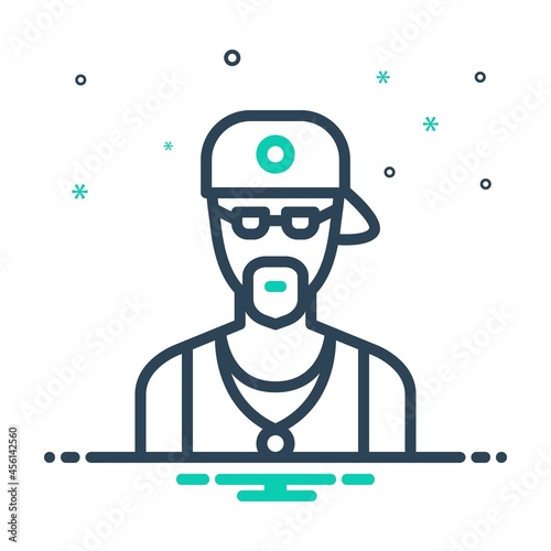 Mix icon for rap