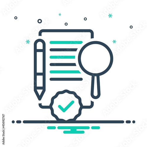 Mix icon for assessing