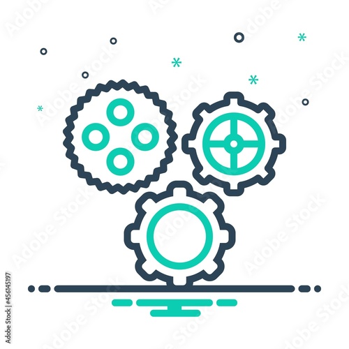 Mix icon for mechanisms