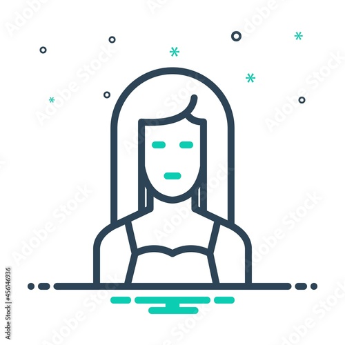 Mix icon for blond
