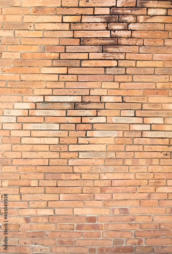 Brick wall grunge texture brown background in seamless patterns Brick wall grunge texture brown background in seamless patterns