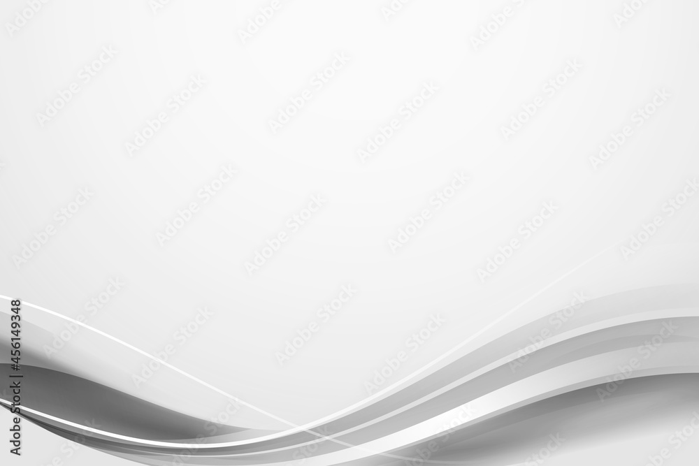 Gray curve frame template vector Gray curve frame template vector