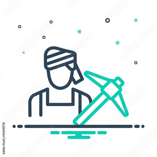 Mix icon for farmer