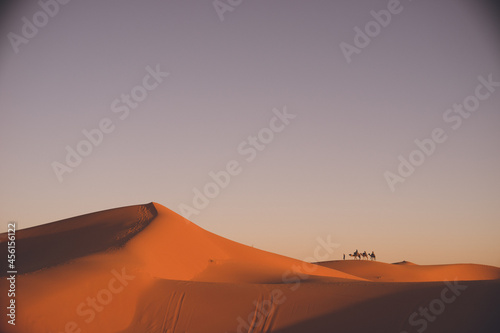 モロッコ メルズーガ サハラ砂漠砂丘の絶景