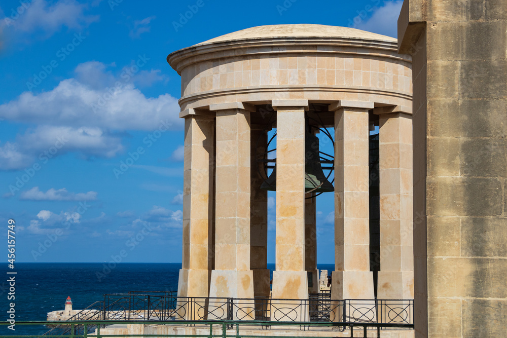 Malta Valletta Lower Barrakka Gardens Second World War Siege Memorial