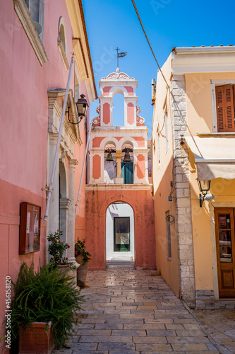Fototapeta Naklejka Na Ścianę i Meble -  Dans le village de Gaios à Paxos île Ionienne
