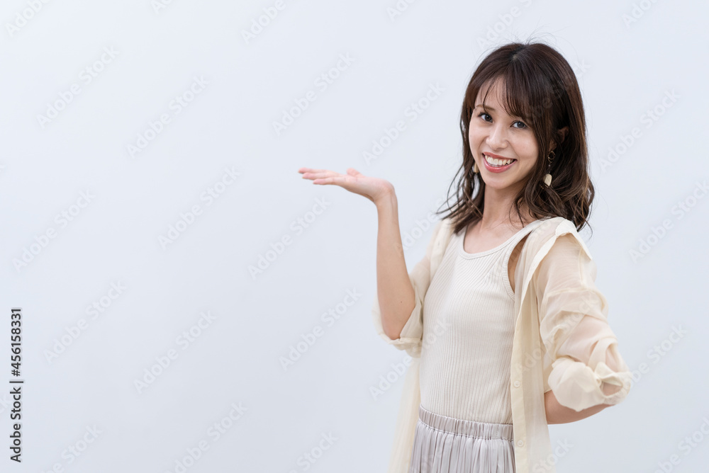 爽やかな女性 爽やかな女性