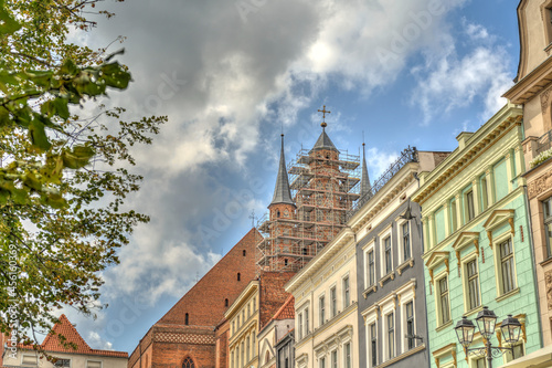Torun historical center, HDR Image