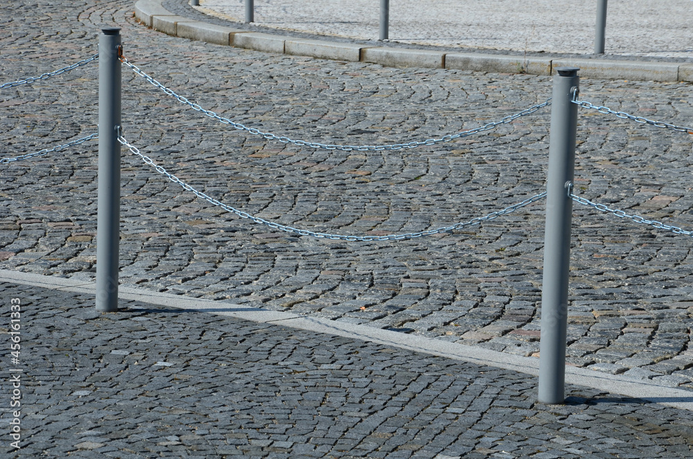 better safety, the cities are equipped with posts on the edge of the ...