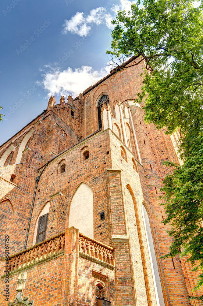 Torun, St John's Cathedral, HDR Image