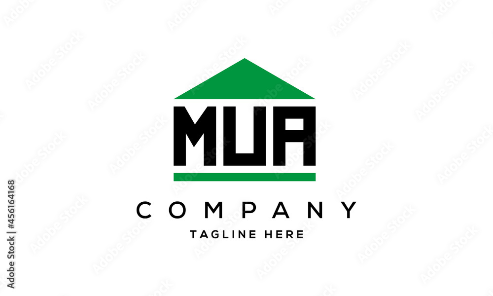 MUA creative three latter logo design