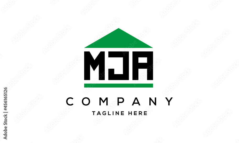 MJA creative three latter logo design