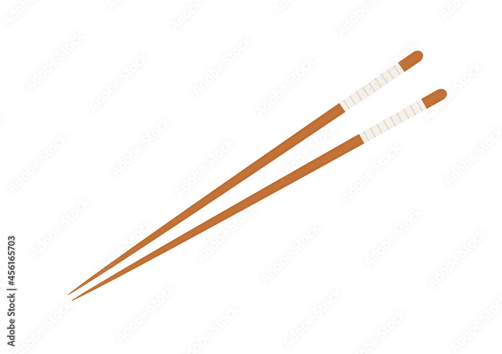 Chopsticks vector. chopsticks white background. wallpaper. free space for text. copy space. Chopsticks vector. chopsticks white background. wallpaper. free space for text. copy space.