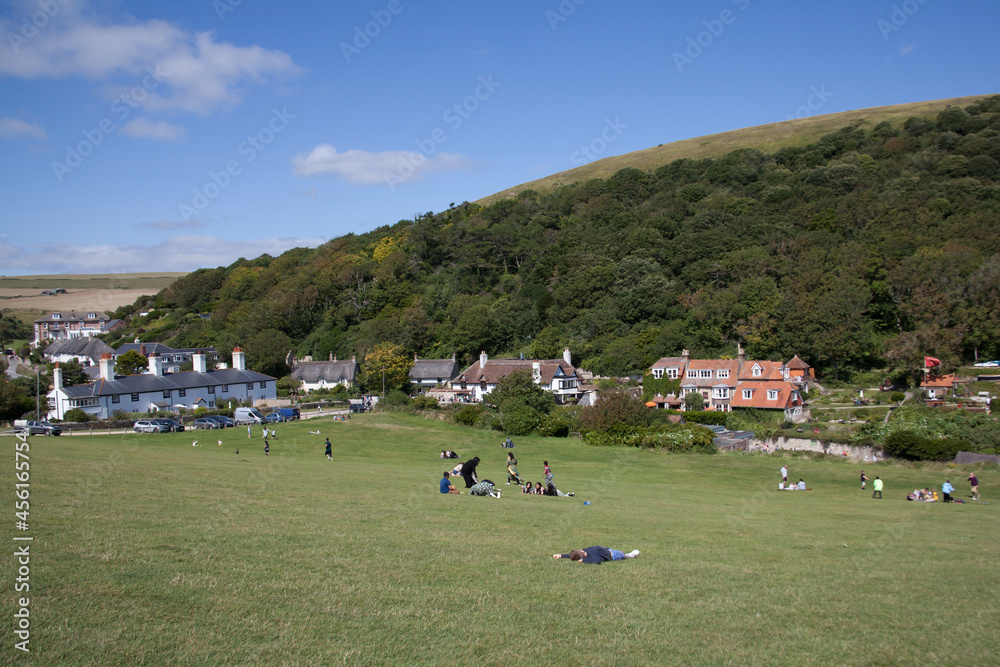 Views of Lulworth in Dorset in the UK