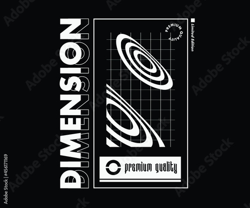 Futuristic illustration t shirt design, vector graphic, typographic poster or tshirts street wear and Urban style	