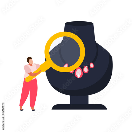 Flat Jewelry Illustration