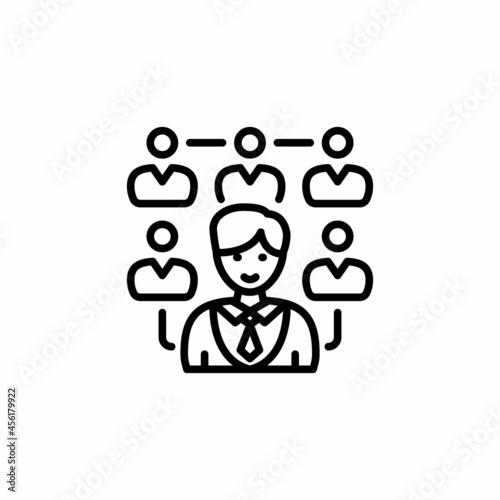 Networking And Cooperation icon in vector. Logotype