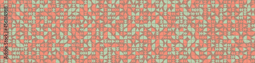 Abstract Geometric Pattern generative computational art illustration