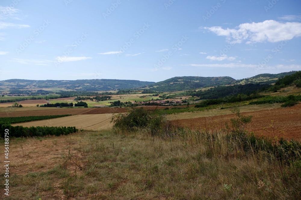 vue depuis Boudes - Puy de Dome vue depuis Boudes - Puy de Dome