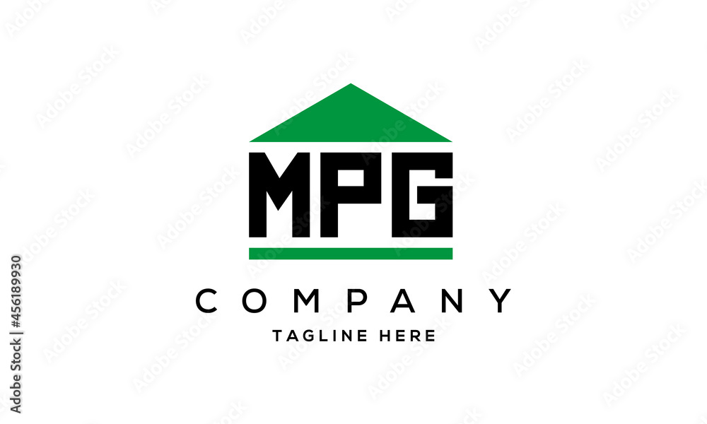 MPG creative three latter logo design