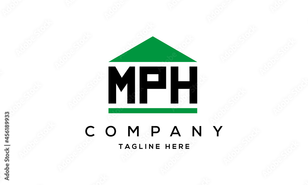 MPH creative three latter logo design