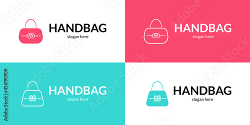 Stylish handbag logo