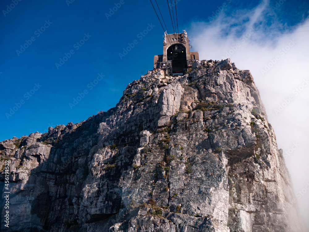Fototapeta premium climber on a rock