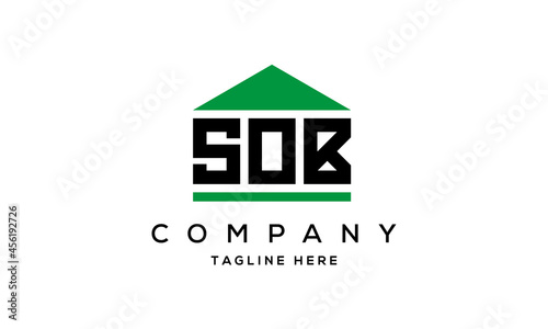 SOB creative three latter logo design