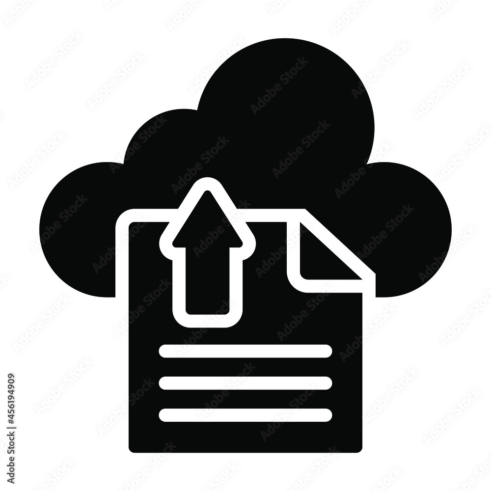 file upload glyph design, SEO and web flat design for mobile concepts and web apps. Collection of modern infographic logo and pictogram. file upload glyph design, SEO and web flat design for mobile concepts and web apps. Collection of modern infographic logo and pictogram.