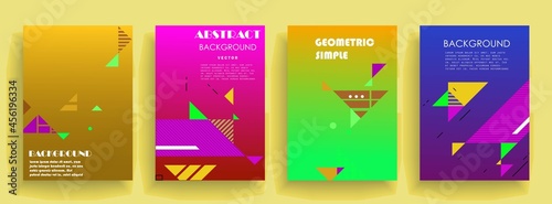 Modern abstract covers set, Modern colorful wave liquid flow poster. Cool gradient shapes composition, vector covers design.	