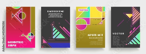 Modern abstract covers set, Modern colorful wave liquid flow poster. Cool gradient shapes composition, vector covers design.	