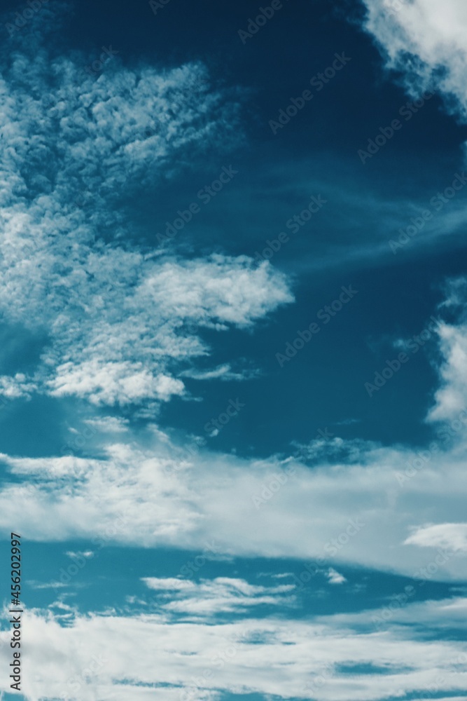 Obraz premium blue sky with clouds