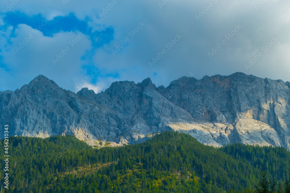 Zugspitze Alpen Sommer