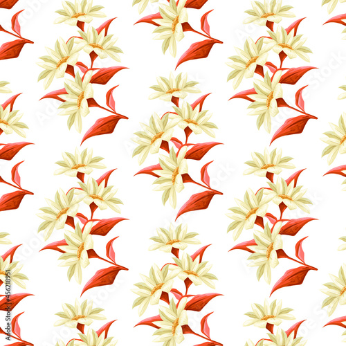 Flower pattern, Floral pattern, pattern, Seamless Pattern, Vector pattern, repeat pattern,Elements pattern