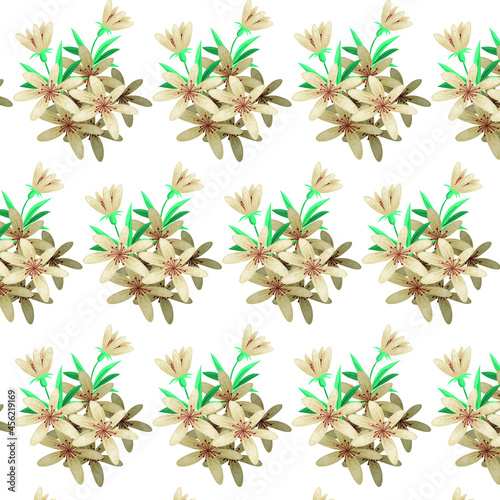 Flower pattern, Floral pattern, pattern, Seamless Pattern, Vector pattern, repeat pattern,Elements pattern