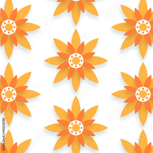 Pattern design, Repeat pattern design, Vector pattern design, Seamless pattern, Floral pattern, Flower, Element's, Bee pattern