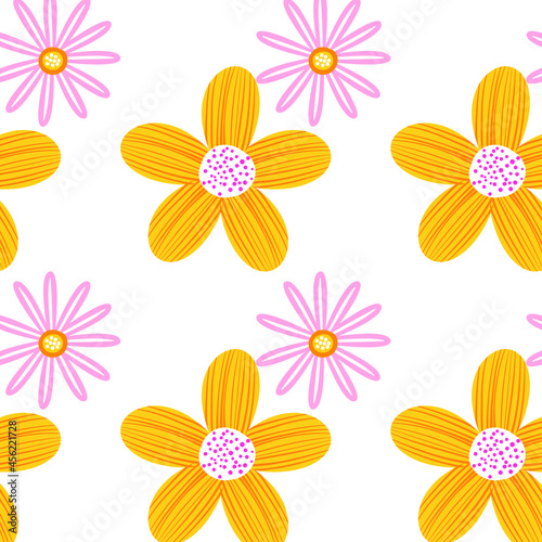 Pattern design, repeat pattern design, Vector, pattern, floral, Flowers, Seamless 