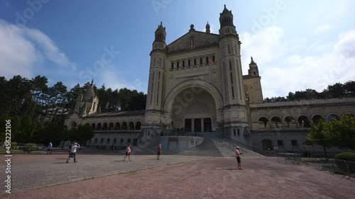 Basilica of Sainte-Thérèse Lisieux in France photo