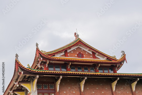 Details, doors and windows, eaves and corners in traditional Chinese Buddhist Architecture