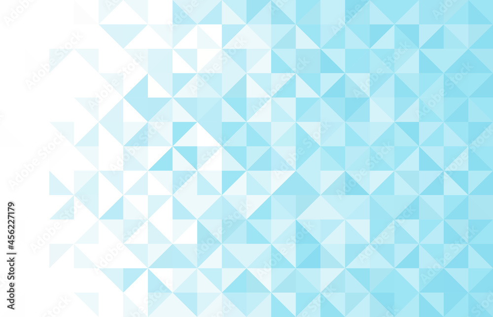 Abstract geometry  triangle blue polygonal mosaic pattern background.vector