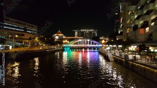 night view of the city