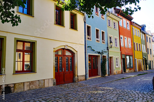 Naumburg an der Saale Häuser in der Straße Weingarten photo
