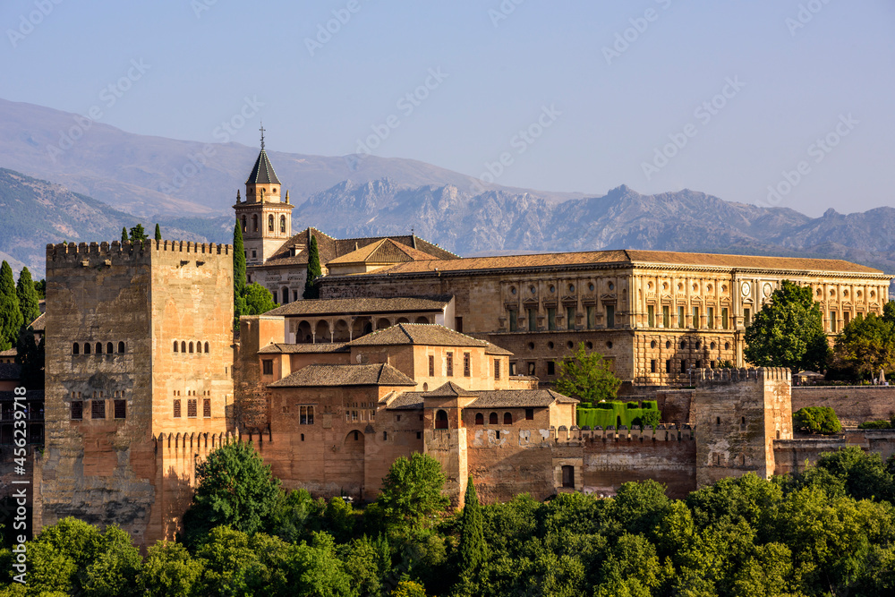 Majestic Alhambra Palace and Fortress Complex, Andalusia, Spain