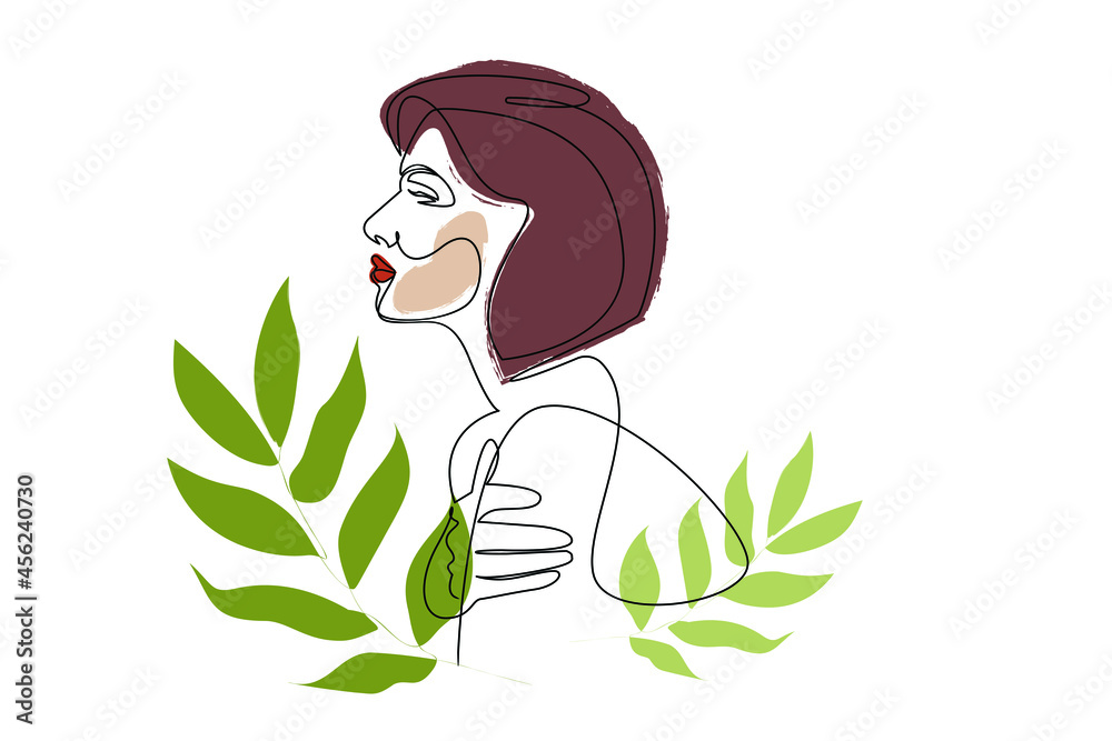 Surreal Faces Continuous line, drawing of set faces and hairstyle, fashion concept, woman beauty minimalist, vector illustration pretty sexy. Contemporary portrait Surreal Faces Continuous line, drawing of set faces and hairstyle, fashion concept, woman beauty minimalist, vector illustration pretty sexy. Contemporary portrait