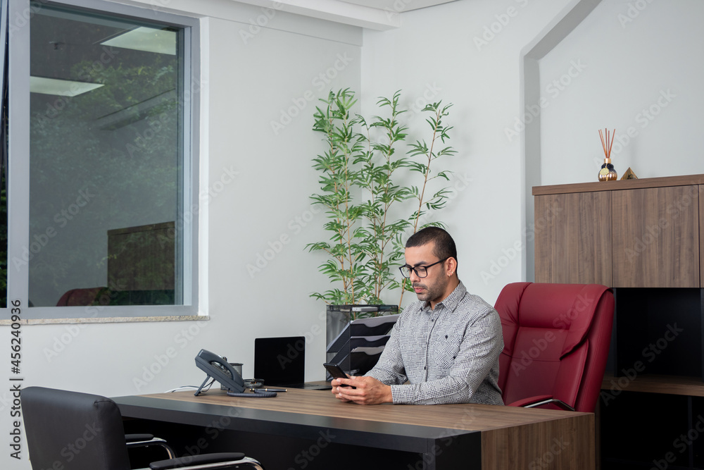 successful business businessman at his office
successful business businessman at his office