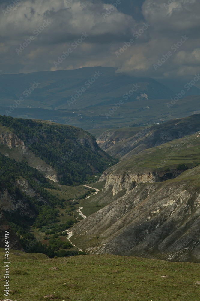 Akhkete gorge in the vicinity of the village of Khoy.